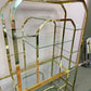 1980's Brass and Glass Etagere by DIA