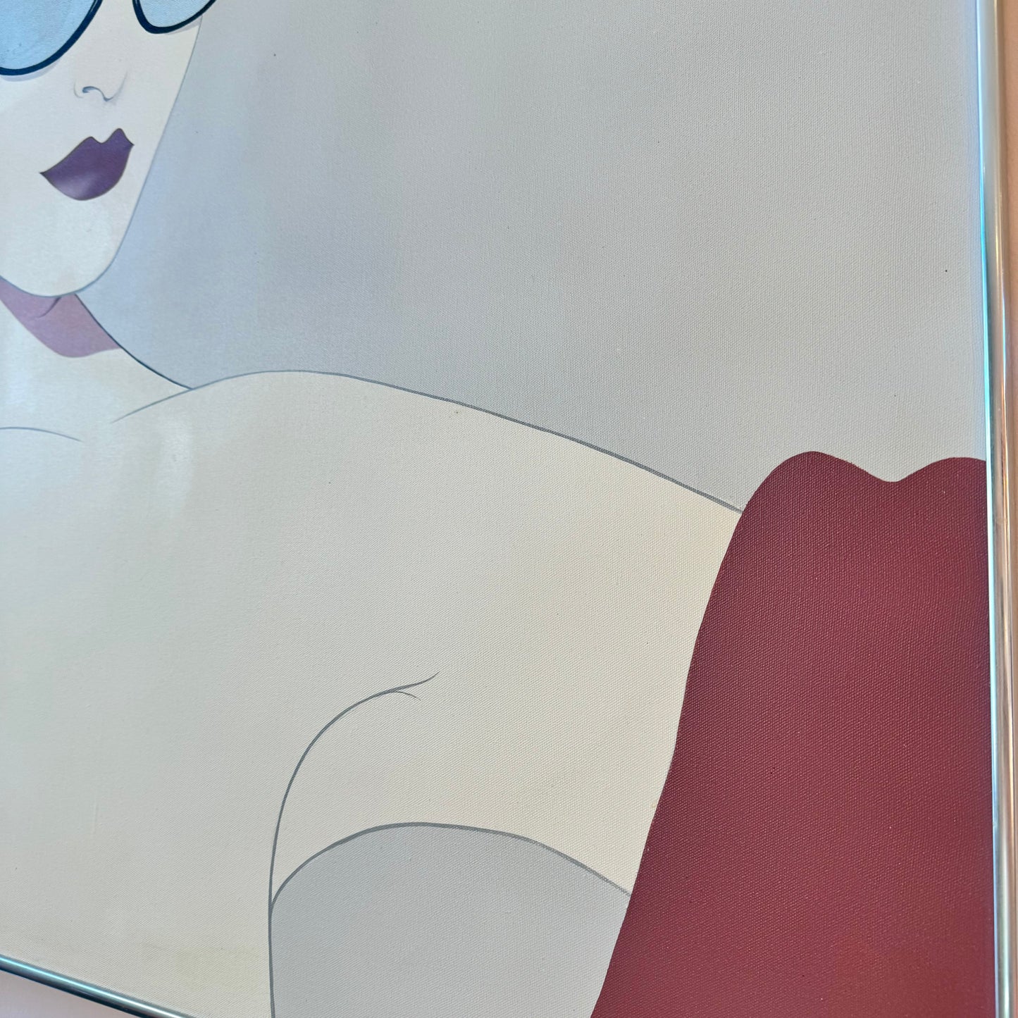 Large Vintage Nagel Style ‘Sunglasses’ Replica Artwork