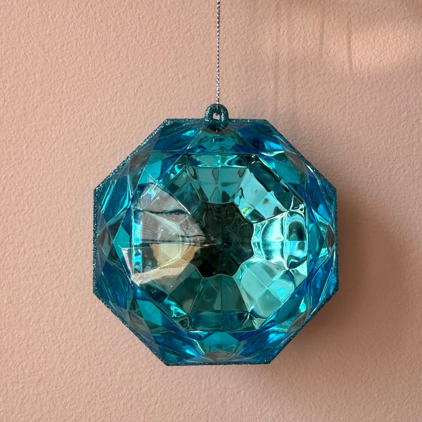 Sapphire Blue Gem Ornament