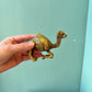 Small Vintage Brass Camel Figurine