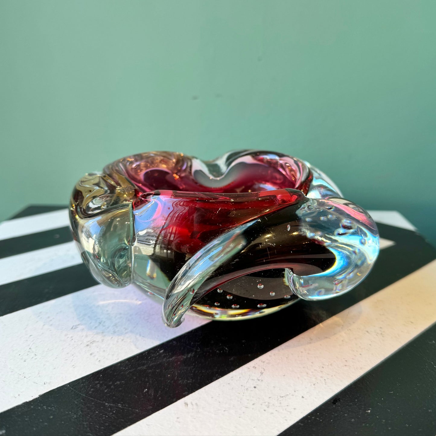 Vintage Murano Style Glass Ashtray/Catchall