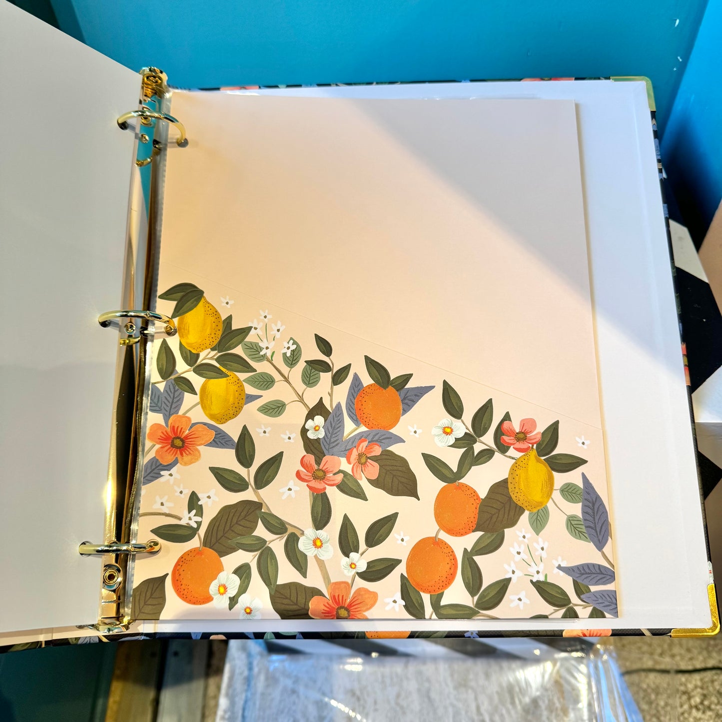 Citrus Grove Recipe Binder