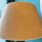 Large Mid Century Textured Glazed Pottery Lamp