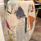 Extra Large 1980’s Postmodern Paint Splatter Floor Vase by J. Bedient