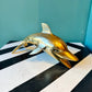 Vintage Brass Dolphin Figurine