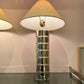 Vintage Stacked Lucite Table Lamp by Optique/item