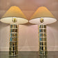 Vintage Stacked Lucite Table Lamp by Optique/item