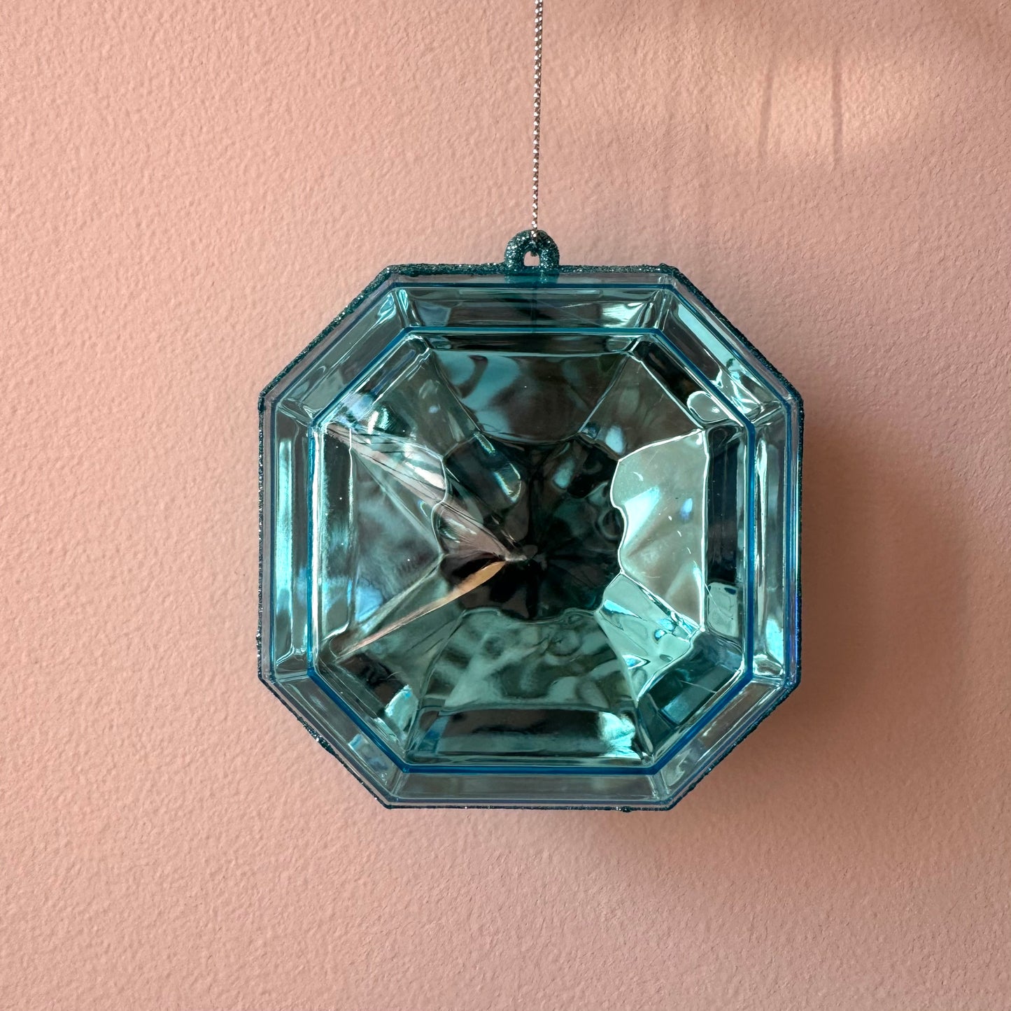 Sapphire Blue Gem Ornament