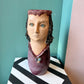 Vintage Terracotta Head/Bust Sculpture Vase