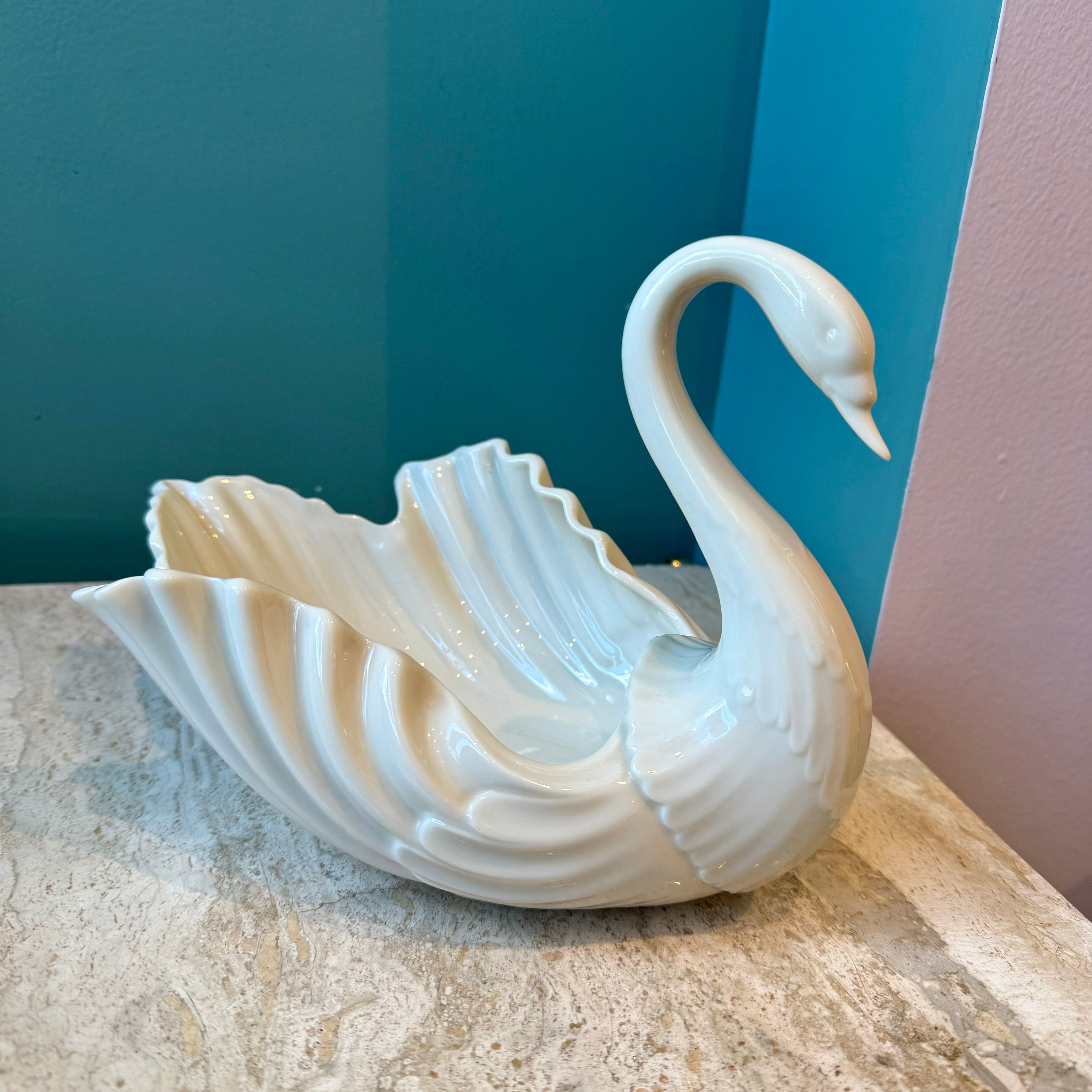 Vintage Porcelain Lenox Swan Catchall/Planter – The Swan's House