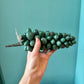 Mid Century Aventurine Stone Bunch of Grapes