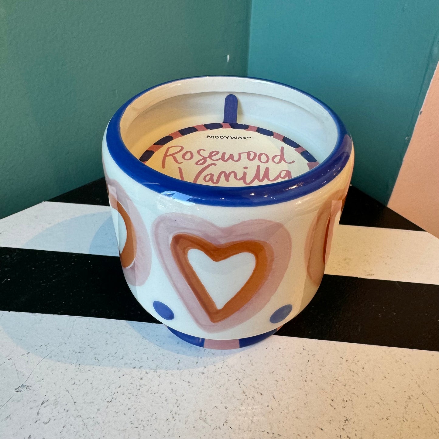 'A DOPO' Hand Painted Ceramic Candle by Paddywax