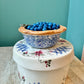 Vintage Ceramic Blueberry Pie Jar by Leslie Kanter