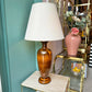 Mid Century Ceramic Table Lamp with Shade