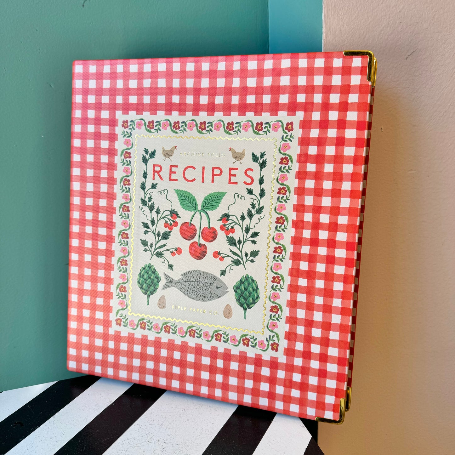 Cherry Farm Recipe Binder by Rifle Paper Co