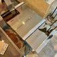 Vintage Brass and Smoked Mirrored Glass Nesting Tables