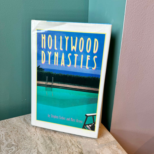 Vintage 'Hollywood Dynasties' Hard Cover Book by Farber and Green
