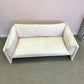 1970's Italian Cream Lacquer Two Seater "Simone Sofa" by Dino Gavina for Studio Simon