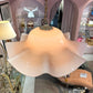 Vintage Pale Blush Murano Glass Pendant Chandelier