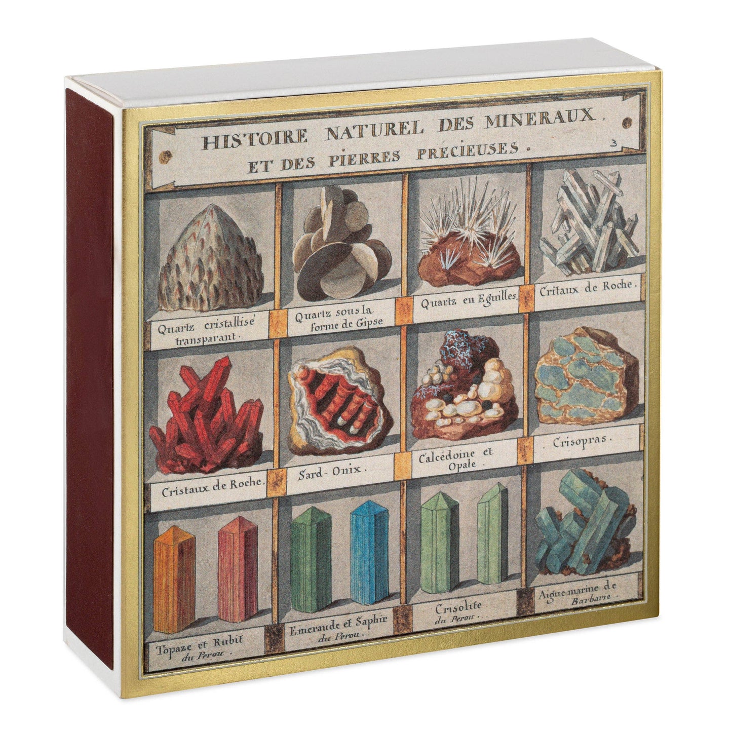 Natural History Museum Minerals  | Square - Safety Matches