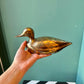 Set of 3 Vintage Brass Mallard Duck Figurines