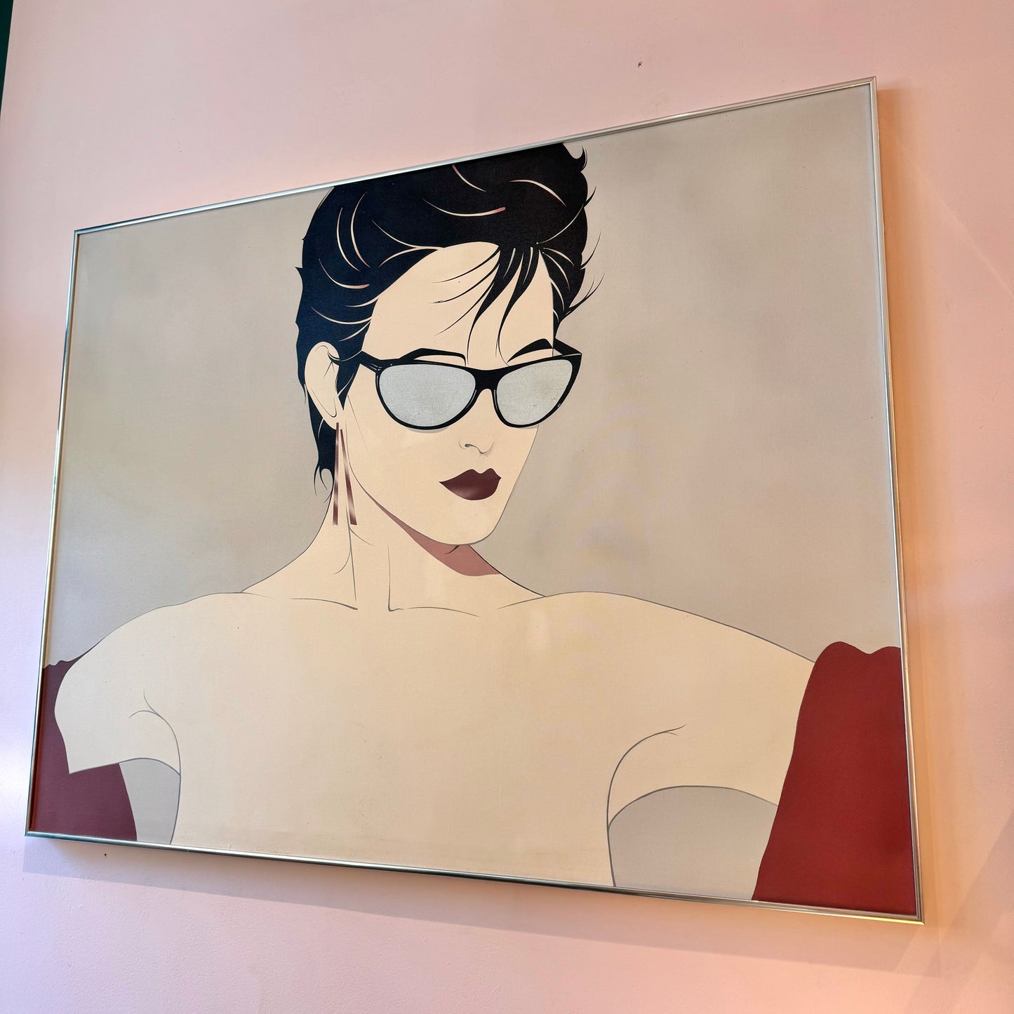 Large Vintage Nagel Style ‘Sunglasses’ Replica Artwork