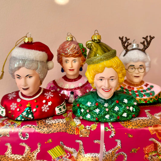 Golden Girls Christmas Ornament