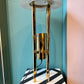 Vintage Richard Kelly Style Brass Space Age Lamp