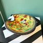 Vintage Murano Style Tutti Frutti Glass Catchall