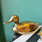 Set of 3 Vintage Brass Mallard Duck Figurines