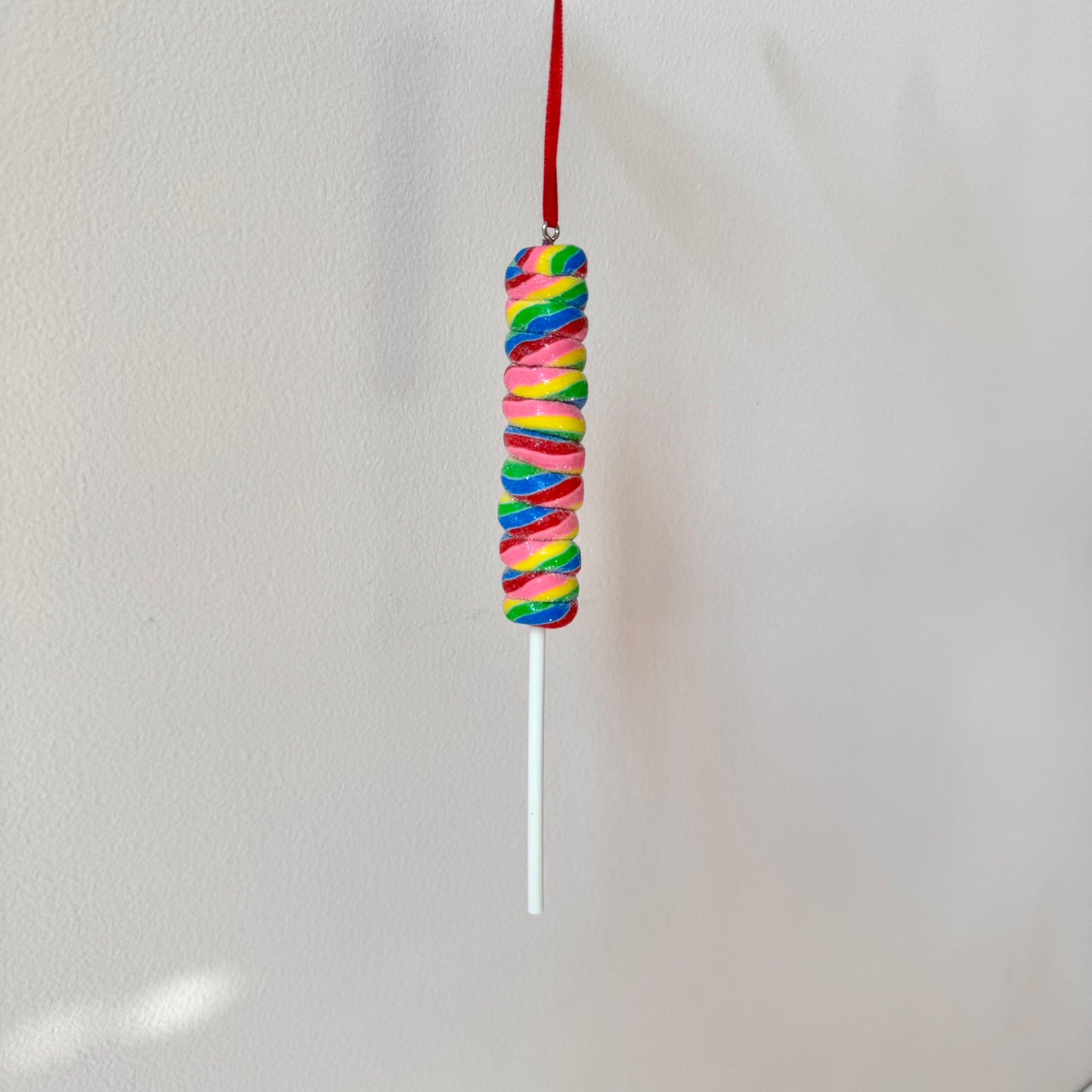 Claydough Glitter Lollipop Ornament