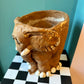 Vintage 1970’s Ceramic Elephant Planter by Dave Grossman