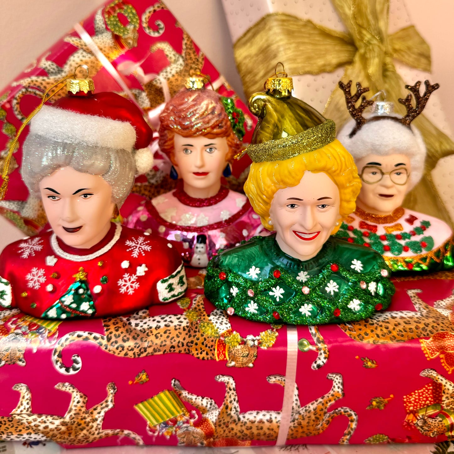 Golden Girls Christmas Ornament