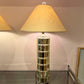 Vintage Stacked Lucite Table Lamp by Optique/item