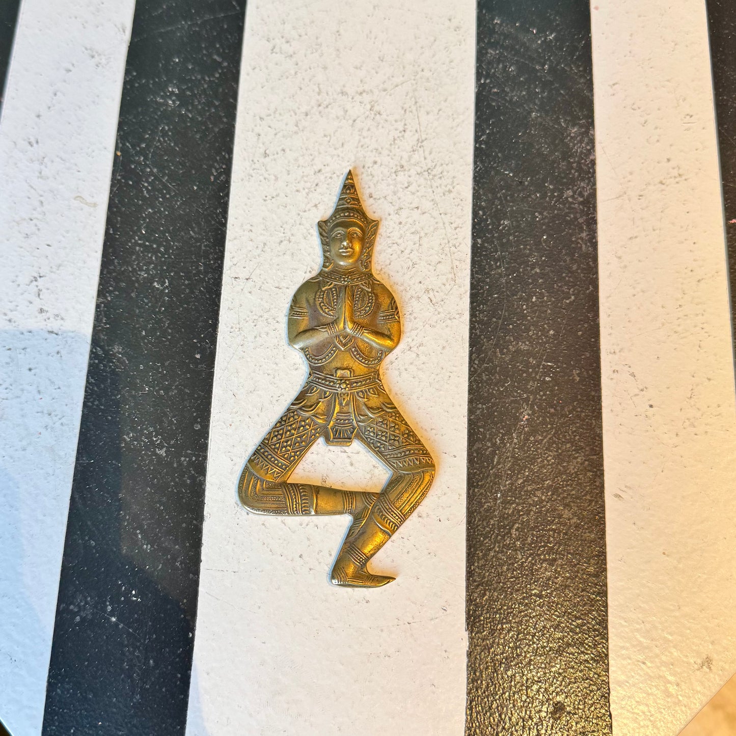 Vintage Brass Thai Dancer Bottle Opener