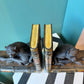 Pair of Vintage Ceramic Monkey Bookends