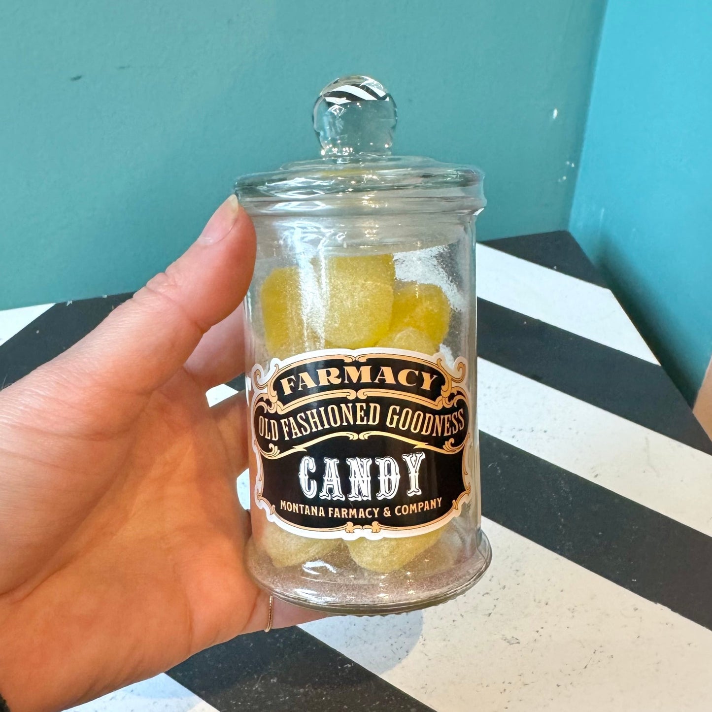 Apothecary Jar: Lemon Drop Candy