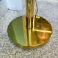 Mid Century Robert Sonneman Style Brass Torchiere Floor Lamp