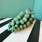 Mid Century Aventurine Stone Bunch of Grapes