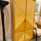 1980's Karl Springer Bamboo and Brass Trim Wardrobe