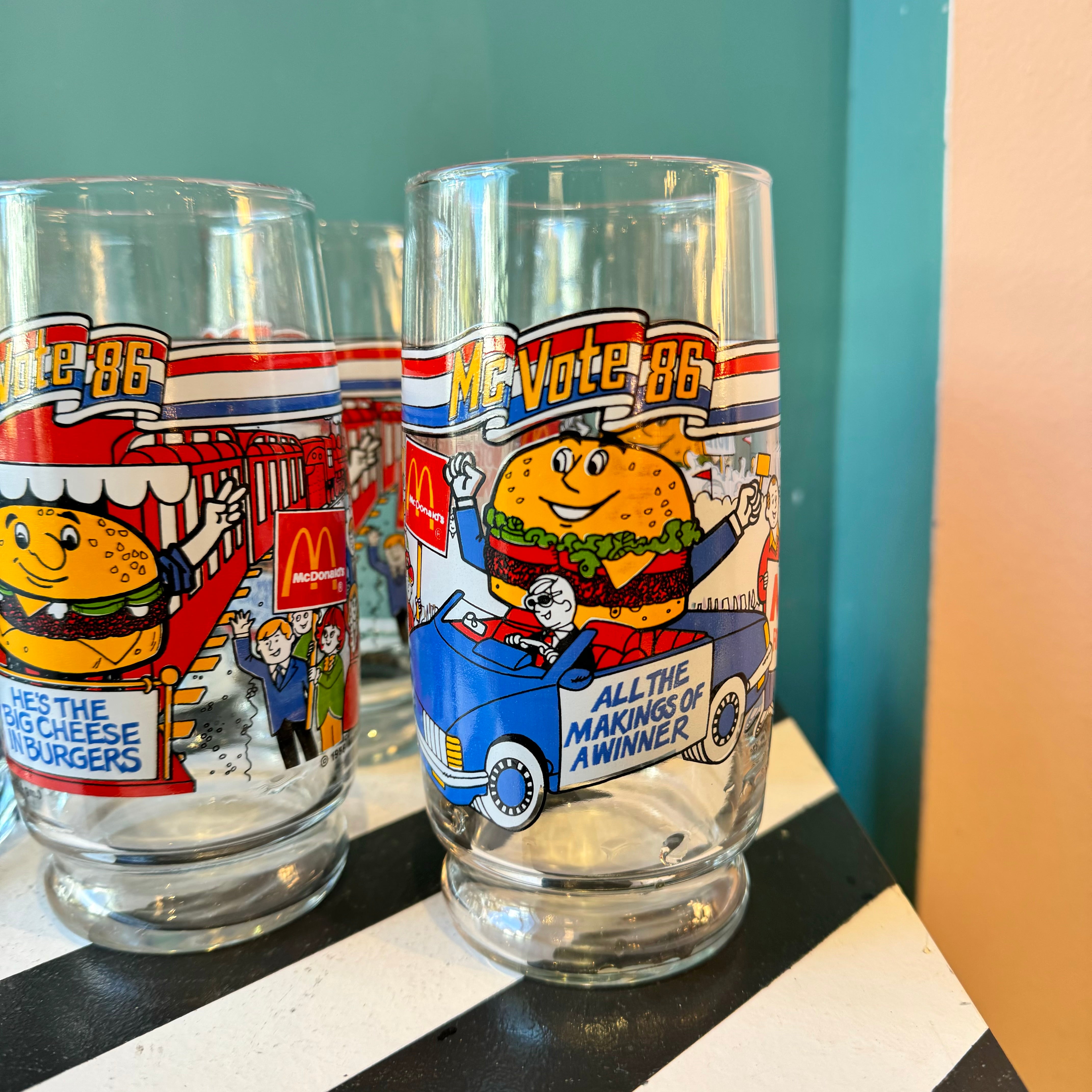 Vintage McDonald’s buy glasses