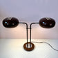 Mid Century Gerald Thurston Style Double Desk Lamp