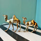 Pair of Vintage Brass Camel Figurines