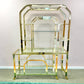 1980's Brass and Glass Etagere by DIA