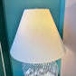 Vintage Glass and Lucite Table Lamp