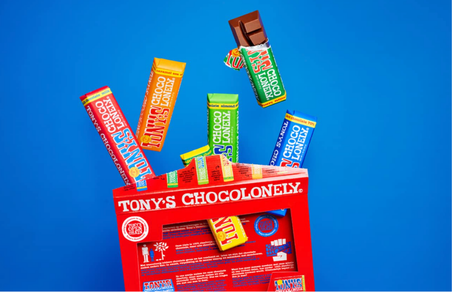 Tony's Chocolonely Chocolate Bars