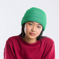 Rib Knit Beanie: Kelly Stone Blue