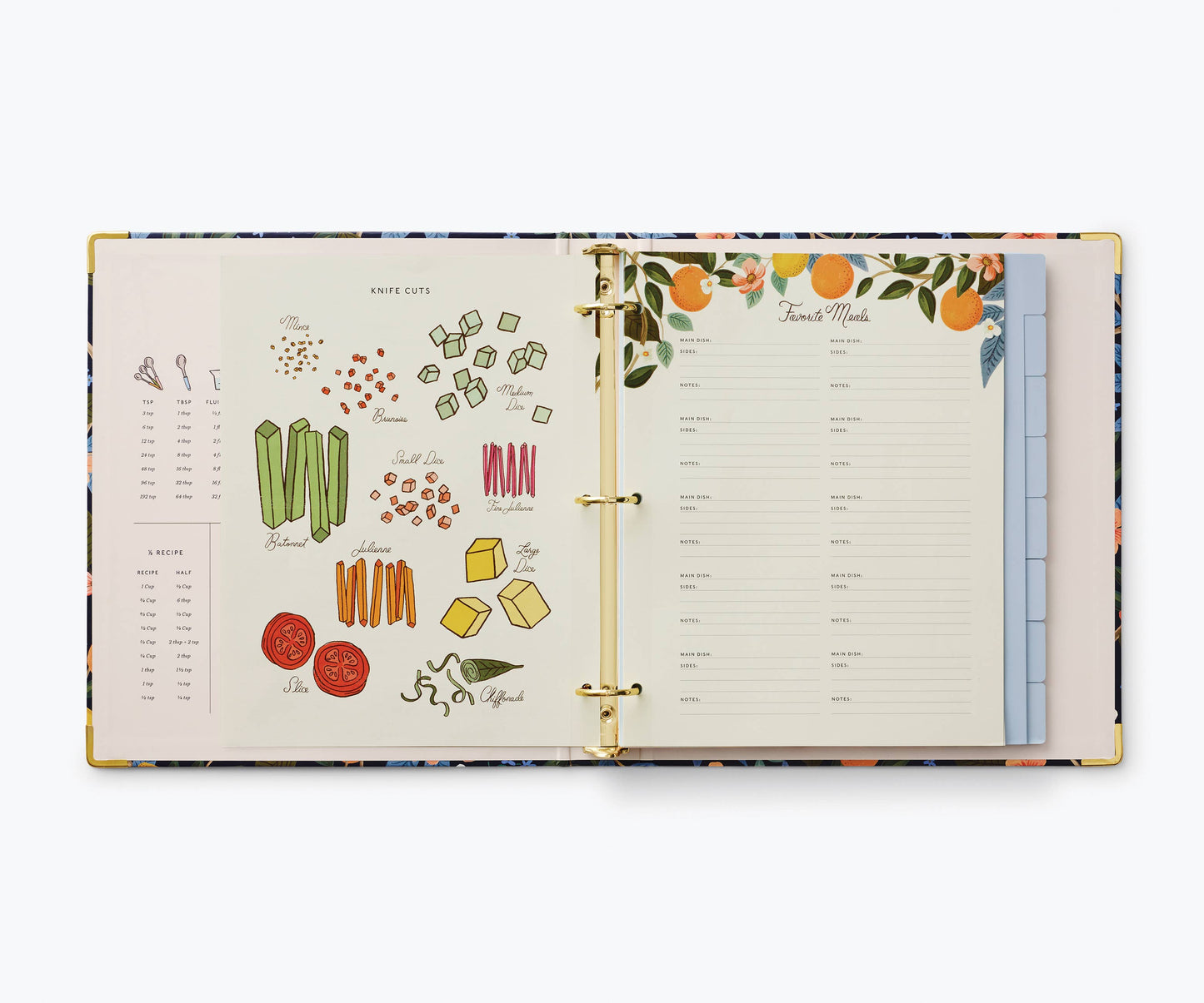 Citrus Grove Recipe Binder