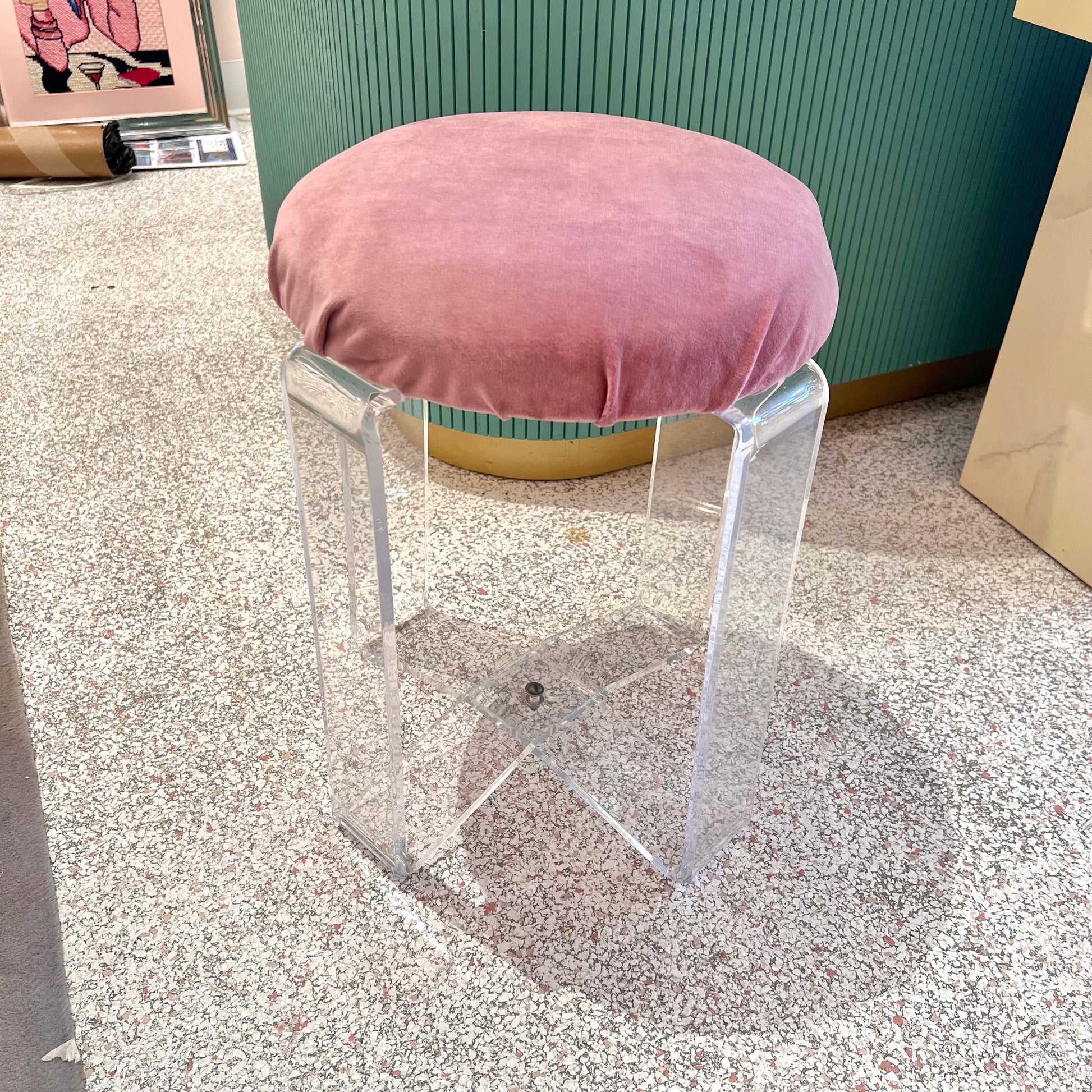 Mini discount vanity chair