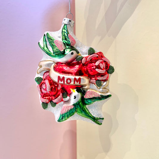 Mom Tattoo Ornament